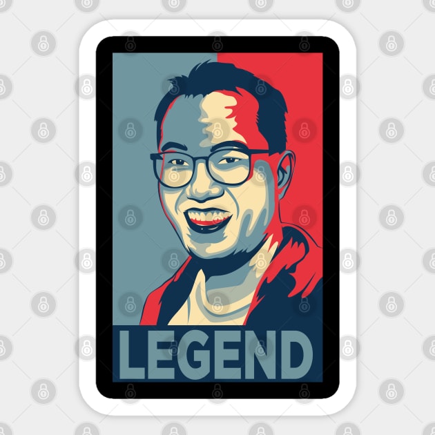 AKIRA TORIYAMA : LEGEND OBAMA STYLE Sticker by FunGangStore